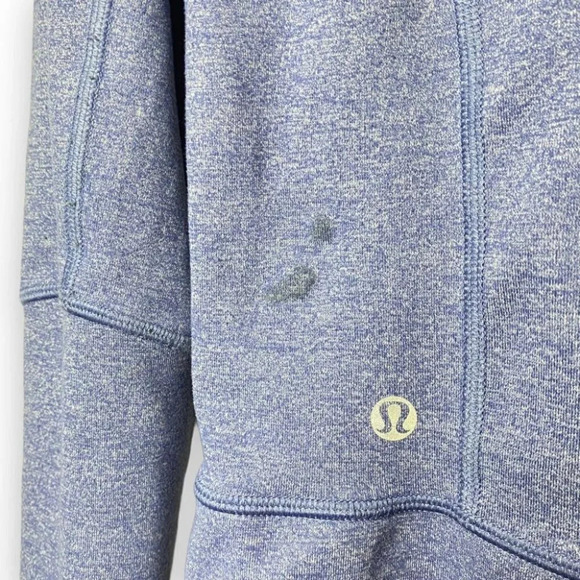 Lululemon  In Stride Hooded Jacket in Heathered Royalty - Picture 12 of 13